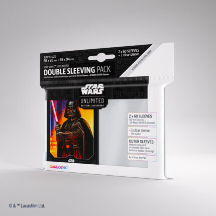 Star Wars Art Sleeves DOUBLE SLEEVING PACK - Gamegenics (Star Wars Unlimited)