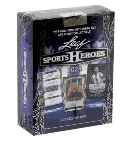 2025 Leaf Metal Sports Heroes Hobby Box